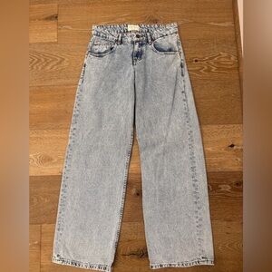 Motel Rocks Low Rise Light Wash Jeans